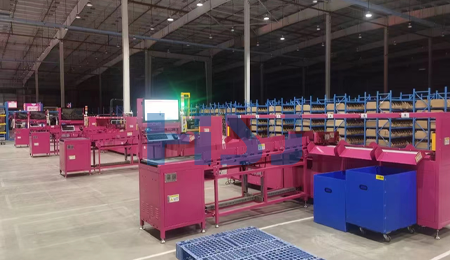 矩陣式分揀機(jī)如何對包裹進(jìn)行快速分揀？